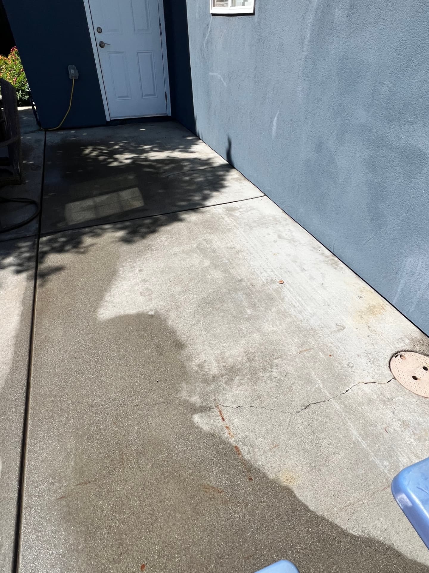 Before: Oil Stain Removal
